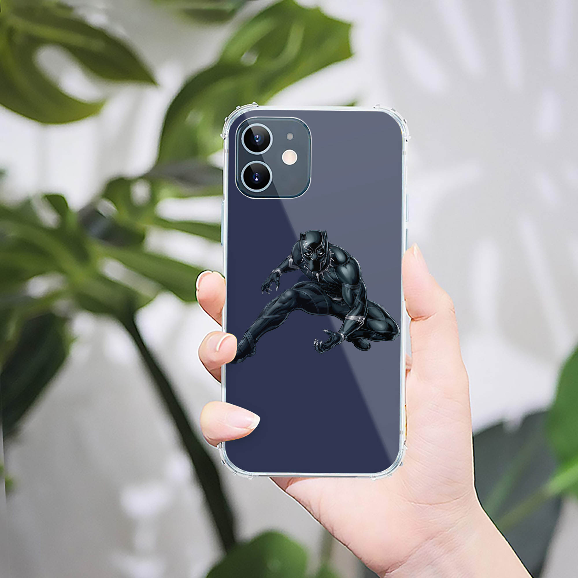 （画像用） アベンジャーズ The Avengers 【iPhone 12シリーズ対応】透明スマホケース（クリアソフトケース）